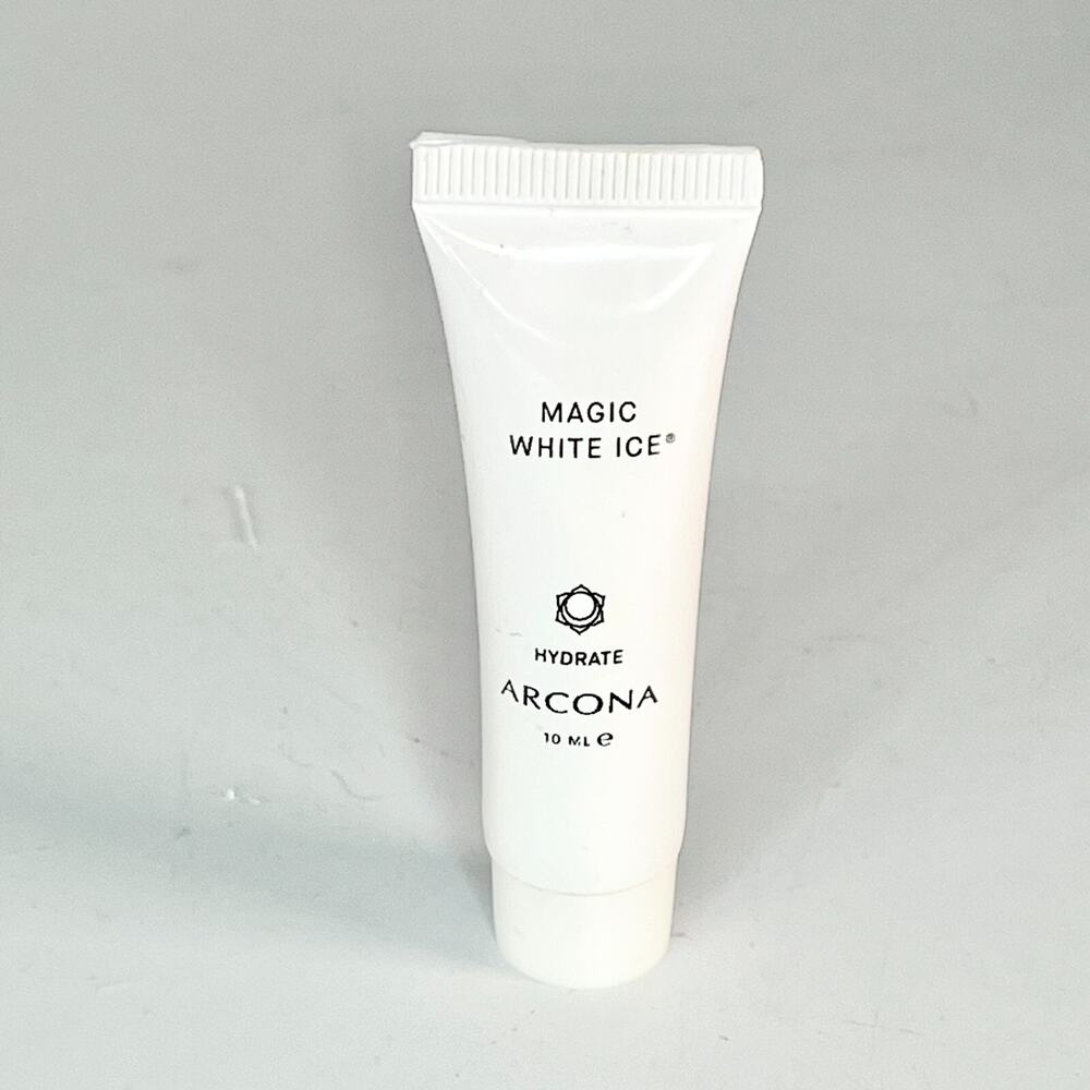 Arcona Magic White Ice Hydrate Face Moisturizer Oil-Free Travel .338 oz 10ml New
